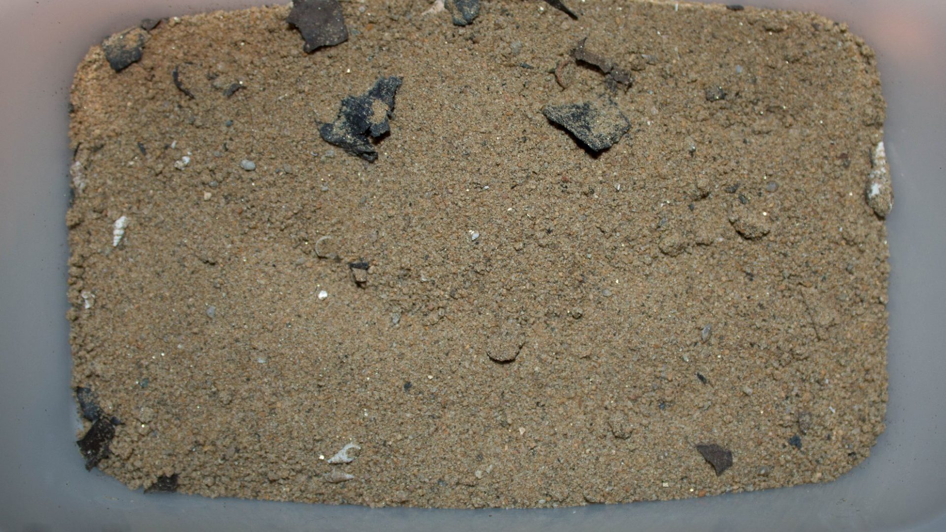 Písek z oblasti Kawanga