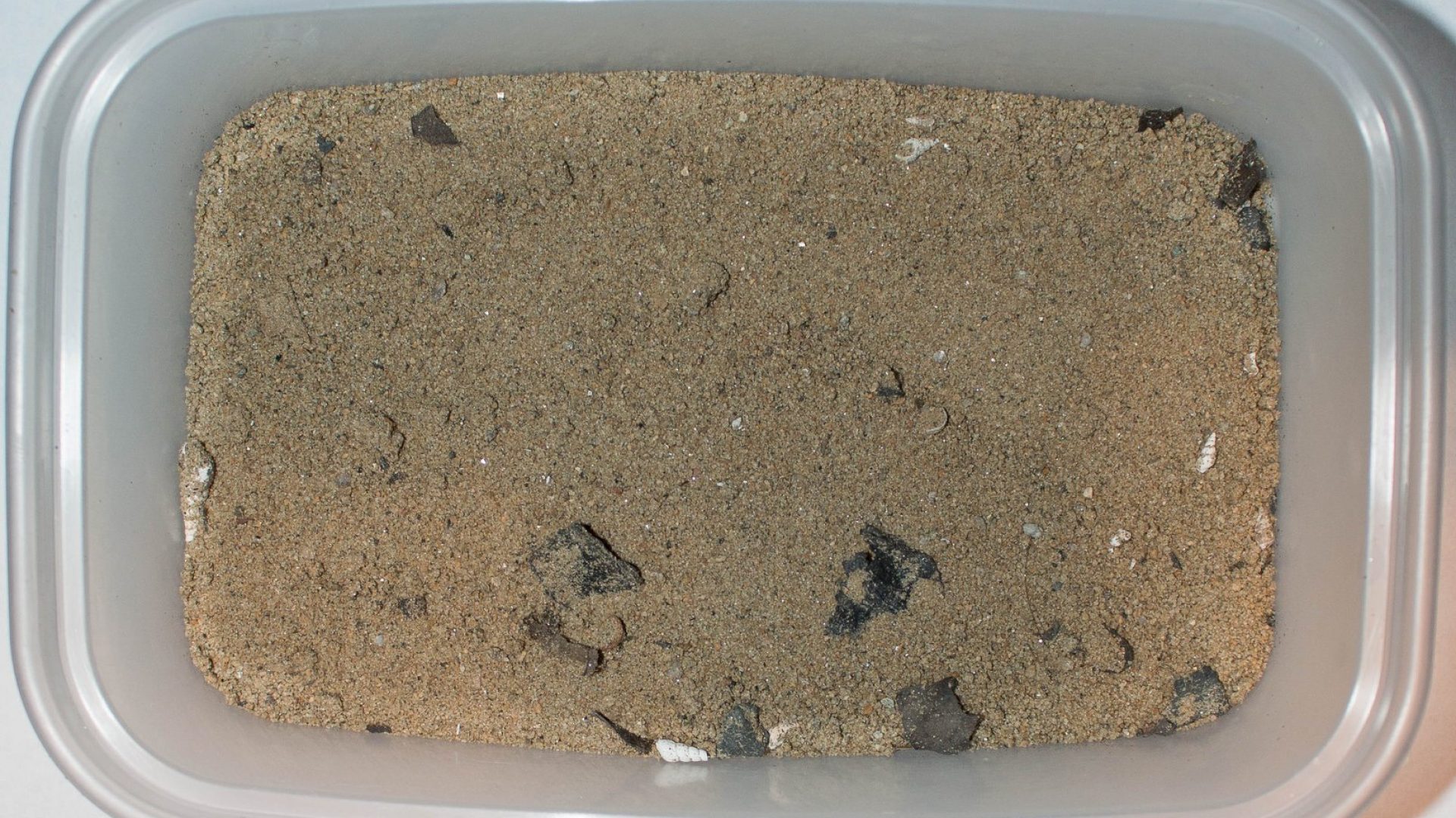 Písek z oblasti Kawanga